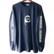 画像1: 【CRACKLIMB】HANDCUFFS LONG TEE (NAVY) (1)