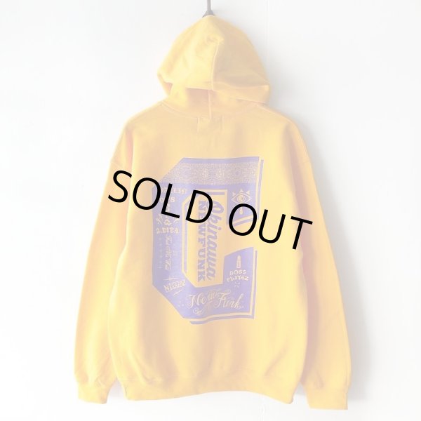 画像2: 【NEWFUNK】EYEWASH HOODIE (GOLD) (2)