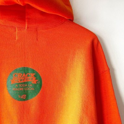 画像2: 【NEWFUNK】FLAG HOODIE (Orange)