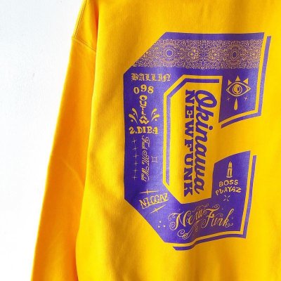 画像2: 【NEWFUNK】EYEWASH HOODIE (GOLD)