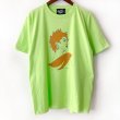 画像1: 【NEWFUNK】TO ZION TEE (LIME GREEN)  (1)