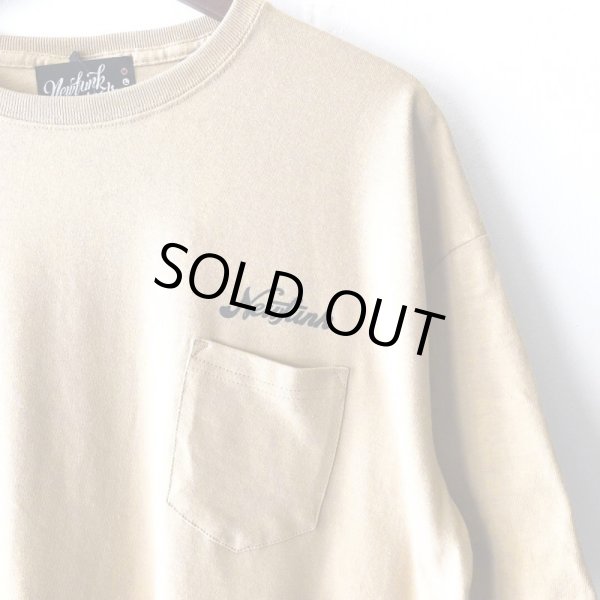 画像3: 【NEWFUNK】’17 LOGO POCKET TEE (KHAKI) (3)