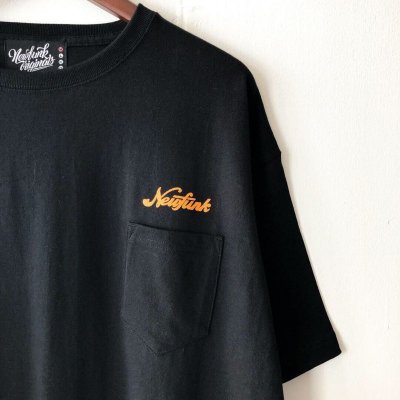 画像1: 【NEWFUNK】’17 LOGO POCKET TEE (BLACK)