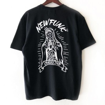 画像3: 【NEWFUNK】SIBA "MARIA" TEE (BLACK)