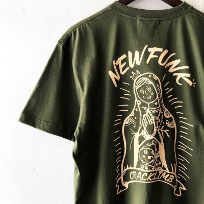 画像2: 【NEWFUNK】SIBA "MARIA" TEE (C.GREEN)