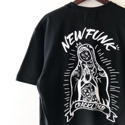 画像2: 【NEWFUNK】SIBA "MARIA" TEE (BLACK)