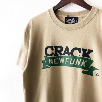 画像1: 【NEWFUNK】FLAG TEE (KHAKI)