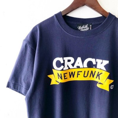 画像1: 【NEWFUNK】FLAG TEE (NAVY)