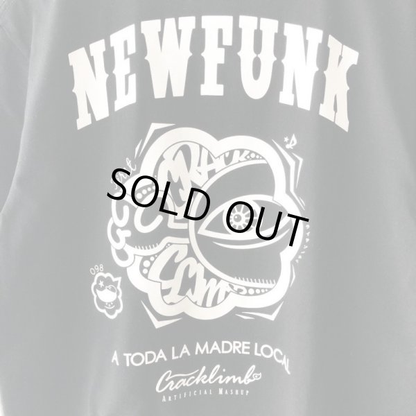 画像4: 【NEWFUNK】ONE HAND TEE (BLACK) (4)