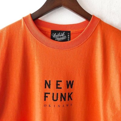 画像1: 【NEWFUNK】ONE HAND TEE (C-ORANGE)