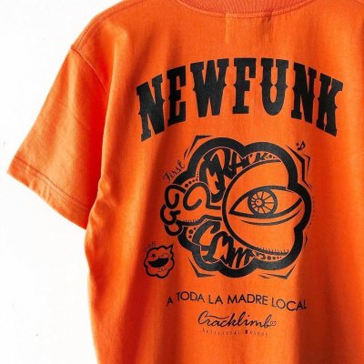 画像2: 【NEWFUNK】ONE HAND TEE (C-ORANGE)