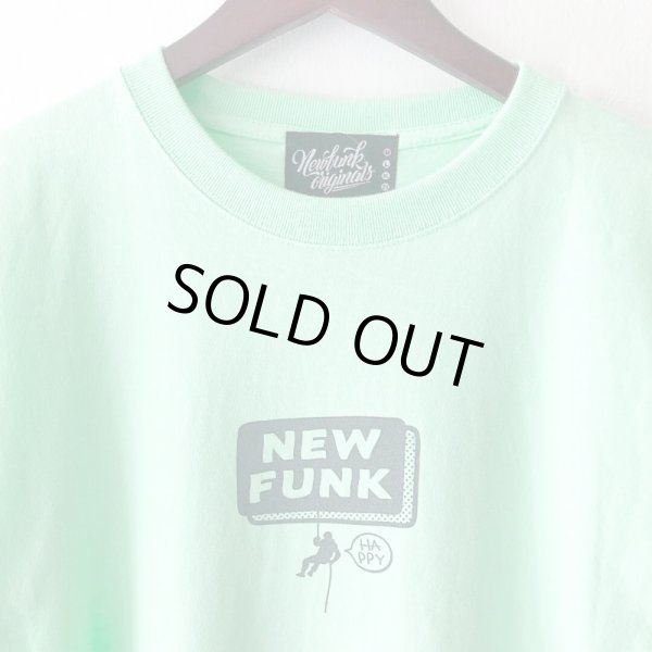 画像3: 【NEWFUNK】FLY UP TEE (MINT GREEN) (3)