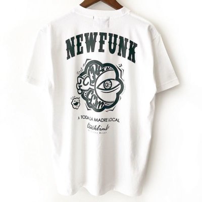 画像3: 【NEWFUNK】ONE HAND TEE (WHITE)