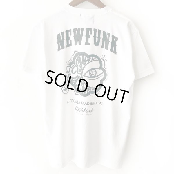 画像1: 【NEWFUNK】ONE HAND TEE (WHITE) (1)