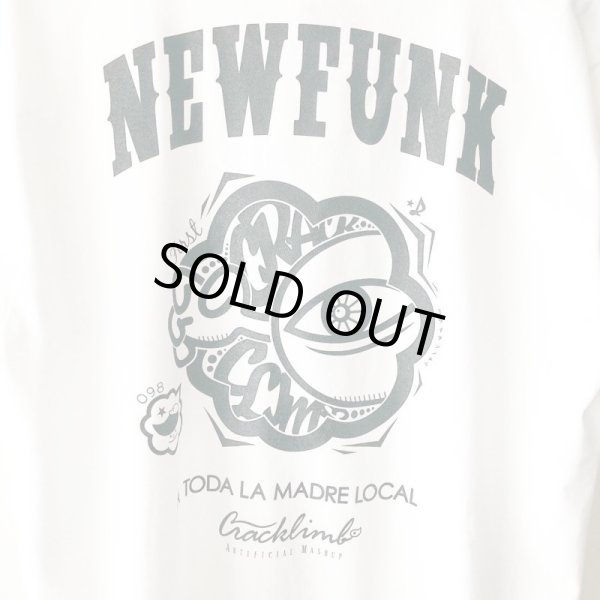 画像4: 【NEWFUNK】ONE HAND TEE (WHITE) (4)