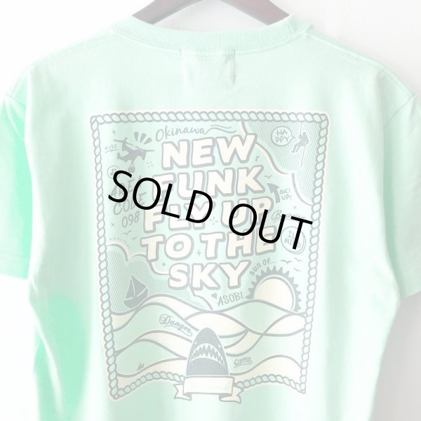 画像4: 【NEWFUNK】FLY UP TEE (MINT GREEN) (4)