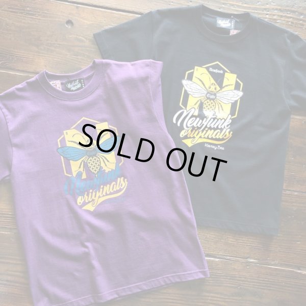 画像5: 【NEWFUNK】Honey Bee TEE (BLACK) (5)