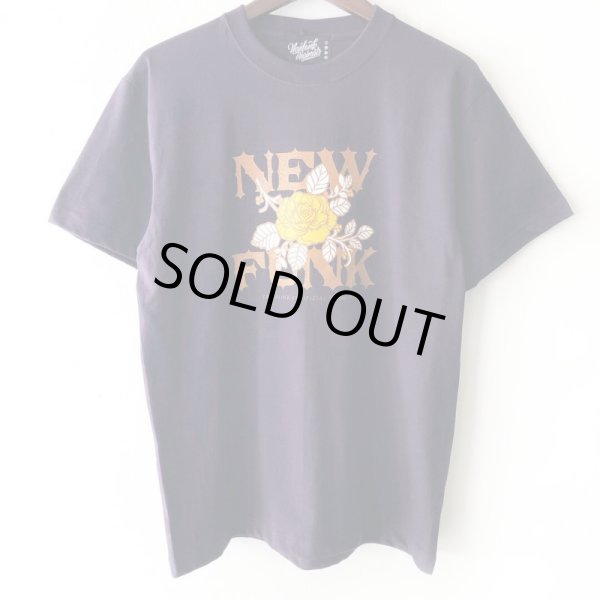 画像1: 【NEWFUNK】FLOWER TEE (NAVY) (1)