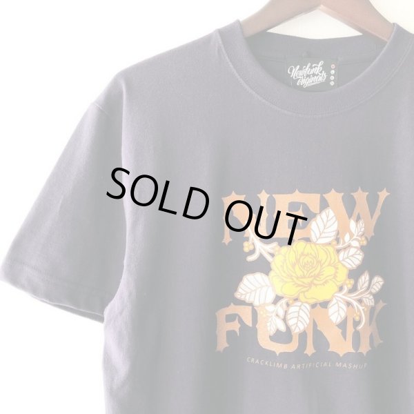 画像3: 【NEWFUNK】FLOWER TEE (NAVY) (3)