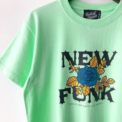 画像2: 【NEWFUNK】FLOWER TEE (MINT GREEN)