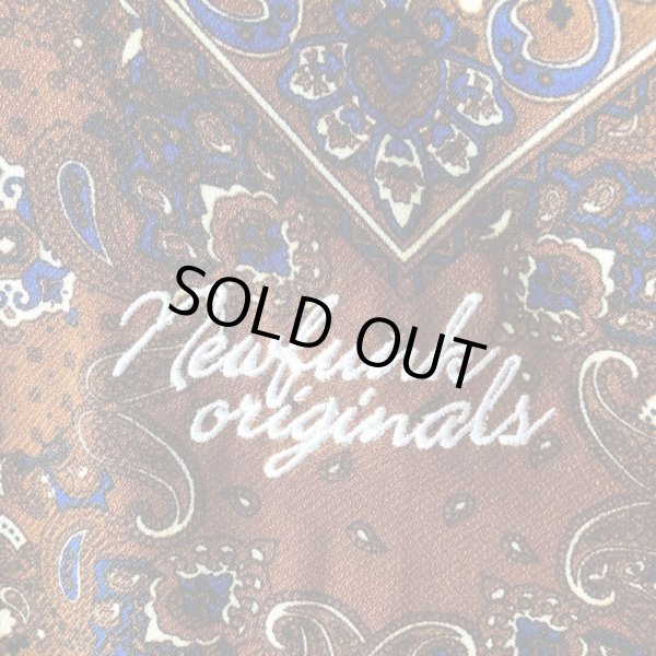 画像5: 【NEWFUNK】PAISLEY HALF ZIP SHIRT (BROWN) (5)