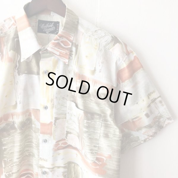 画像3: Pattern Shirt / Water Channel / size: L (3)