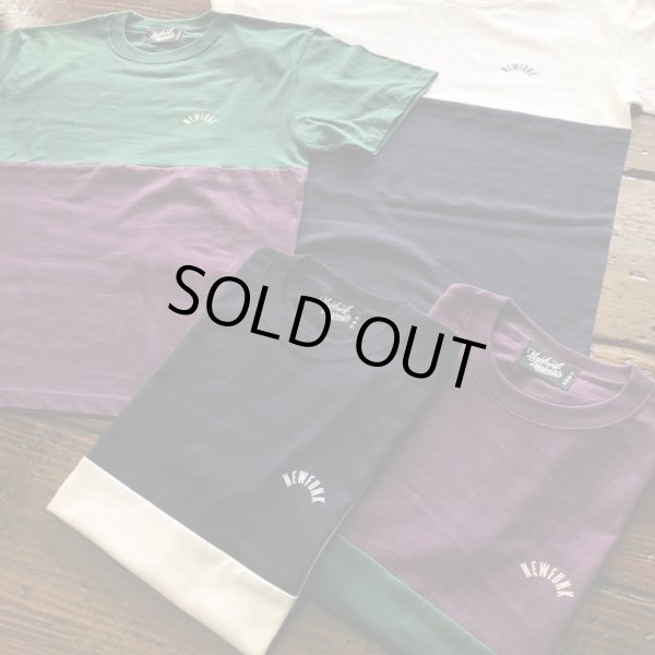 画像5: 【NEWFUNK】TURN BACK TEE (GRN/PPL) (5)