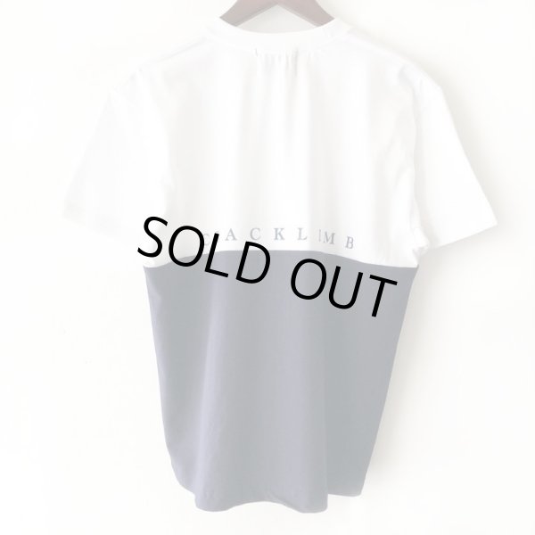 画像2: 【NEWFUNK】TURN BACK TEE (WHT/NVY) (2)