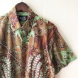 画像3: Pattern Shirt / Asia Brown / size: L (3)