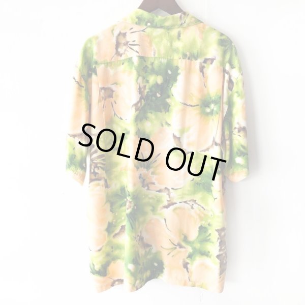 画像2: Pattern Shirt / Fruits Flower / size: XL (2)