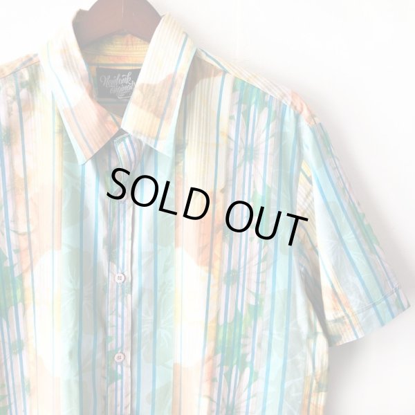 画像3: Pattern Shirt / Check Flower / size: XL (3)