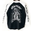 画像3: 【NEWFUNK】SIBA "MARIA" RAGLAN TEE  (WHT/BLK) (3)