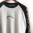 画像4: 【NEWFUNK】SIBA "MARIA" RAGLAN TEE  (BLK/GRY) (4)