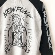 画像5: 【NEWFUNK】SIBA "MARIA" RAGLAN TEE  (BLK/GRY) (5)