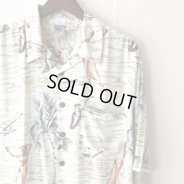 画像3: Pattern Shirt / Hula Girl / size: XL (3)