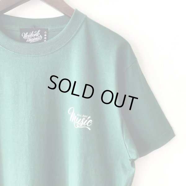 画像3: 【NEWFUNK】Music All Day TEE (Ivy Green) (3)