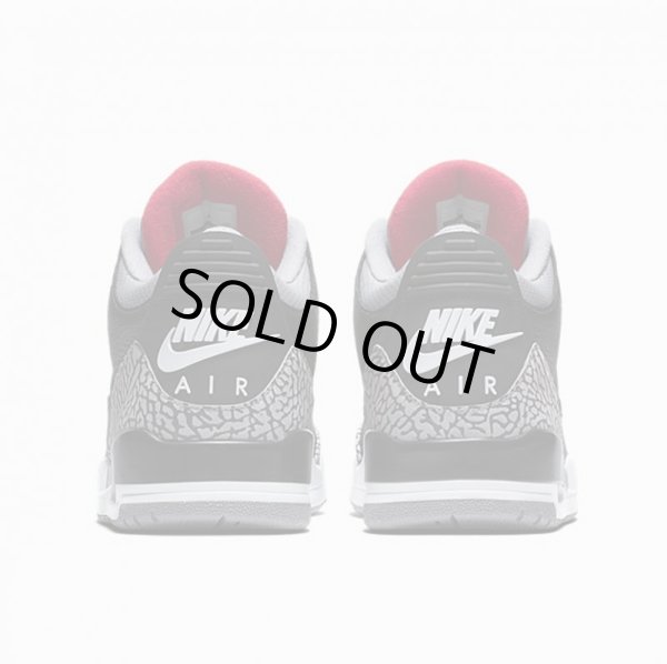 画像5: 【NIKE】AIR JORDAN 3 BLACK CEMENT (5)