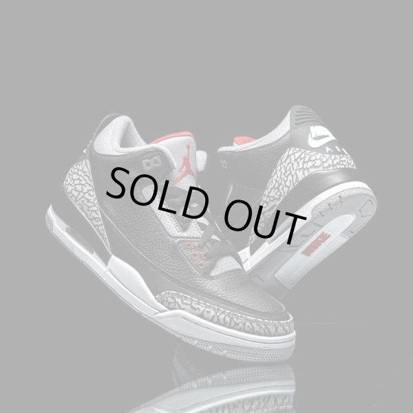 画像11: 【NIKE】AIR JORDAN 3 BLACK CEMENT (11)