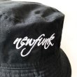 画像2: 【NEWFUNK】newfunk BUCKET HAT (BLACK) (2)