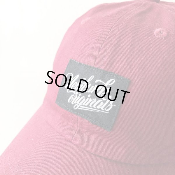 画像3: 【NEWFUNK】NF TAG 6 PANEL CAP (WINE) (3)