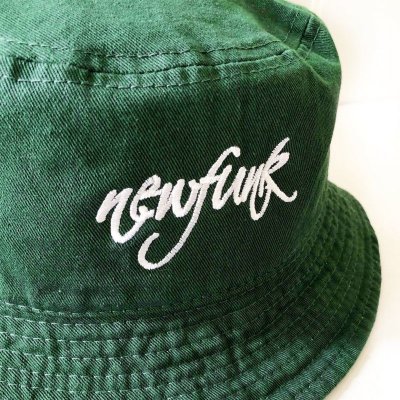 画像1: 【NEWFUNK】newfunk BUCKET HAT (GREEN)