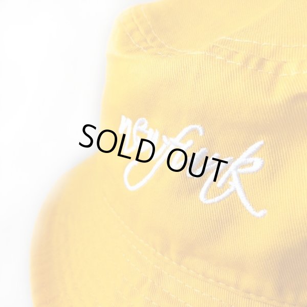 画像2: 【NEWFUNK】newfunk BUCKET HAT (YELLOW) (2)