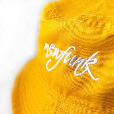 画像1: 【NEWFUNK】newfunk BUCKET HAT (YELLOW)