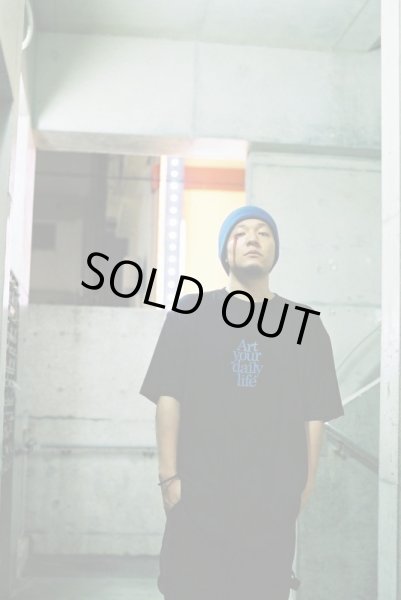 画像6: 【NEWFUNK】UNKUTT RAW MUSIC × DENPA × NFS / TRIPLE NAME TEE (BLACK) (6)