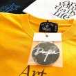 画像5: 【NEWFUNK】UNKUTT RAW MUSIC × DENPA × NFS / TRIPLE NAME TEE (GOLD) (5)