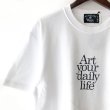 画像3: 【NEWFUNK】UNKUTT RAW MUSIC × DENPA × NFS / TRIPLE NAME TEE (WHITE) (3)