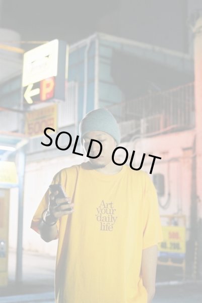 画像6: 【NEWFUNK】UNKUTT RAW MUSIC × DENPA × NFS / TRIPLE NAME TEE (GOLD) (6)