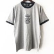 画像1: 【NEWFUNK】2FACE RINGER Tee (GRAY) (1)