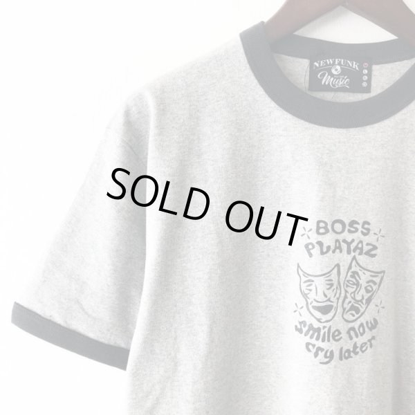 画像2: 【NEWFUNK】2FACE RINGER Tee (GRAY) (2)