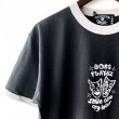 画像2: 【NEWFUNK】2FACE RINGER Tee (BLACK) (2)